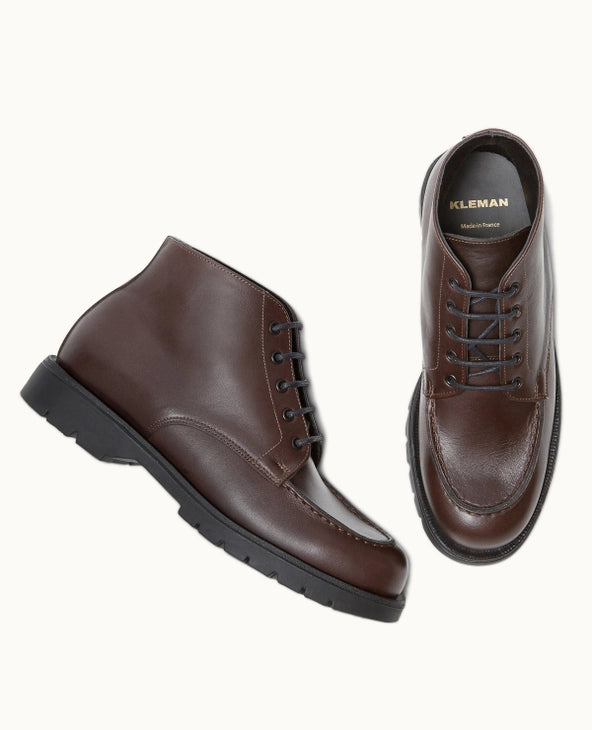 KLEMAN - OXAL KP BOOTS BROWN BLACK