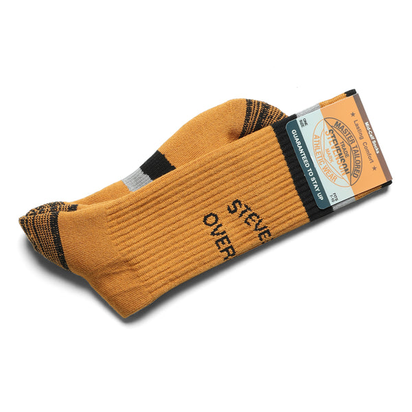STEVENSON OVERALL CO. - OVER THE CALF ATHLETIC SOCKS YELLOW