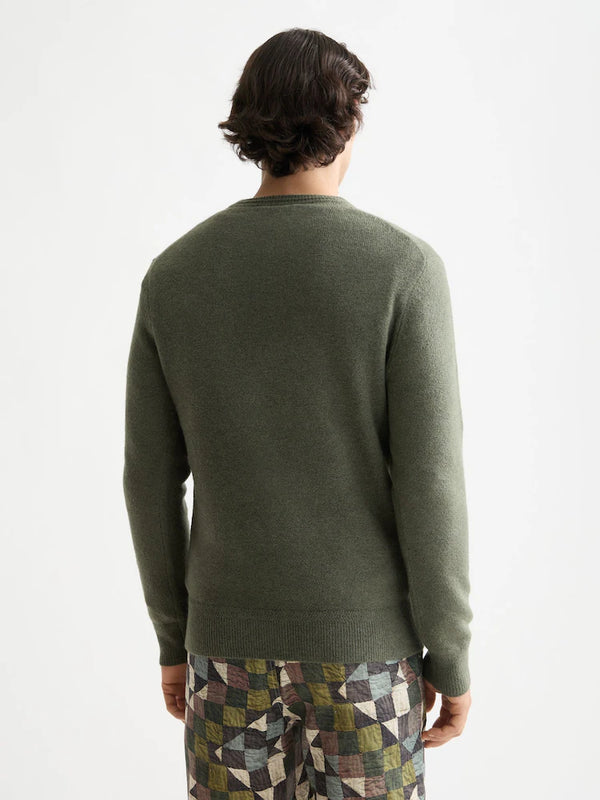 SCOTCH & SODA - SOFT KNIT REGULAR FIT JUMPER GREEN