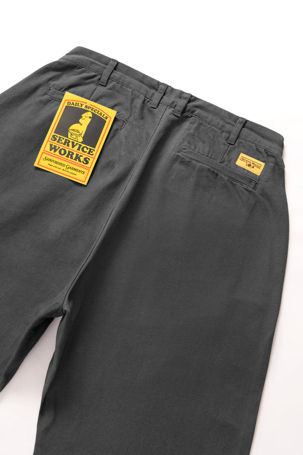 SERVICE WORKS - CANVAS PART TIMER PANT (GREY)