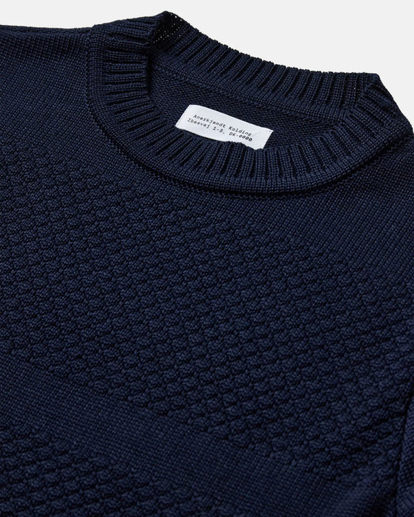 ANERKJENDT - AKSTEFAN KNIT - SKY CAPTAIN