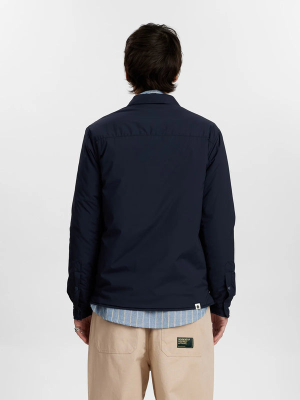 ANERKJENDT - AKOSCAR NYLON PADDED JACKET - SKY CAPTAIN
