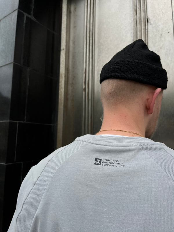 KRAKATAU - FM113 FALCON JERSEY SWEATSHIRT LIME STONE