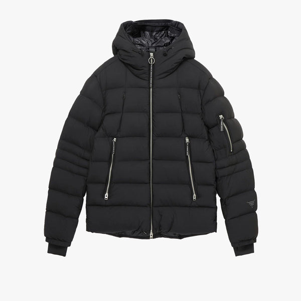 KRAKATAU - QM487 ROOK SHORT PUFFER BLACK