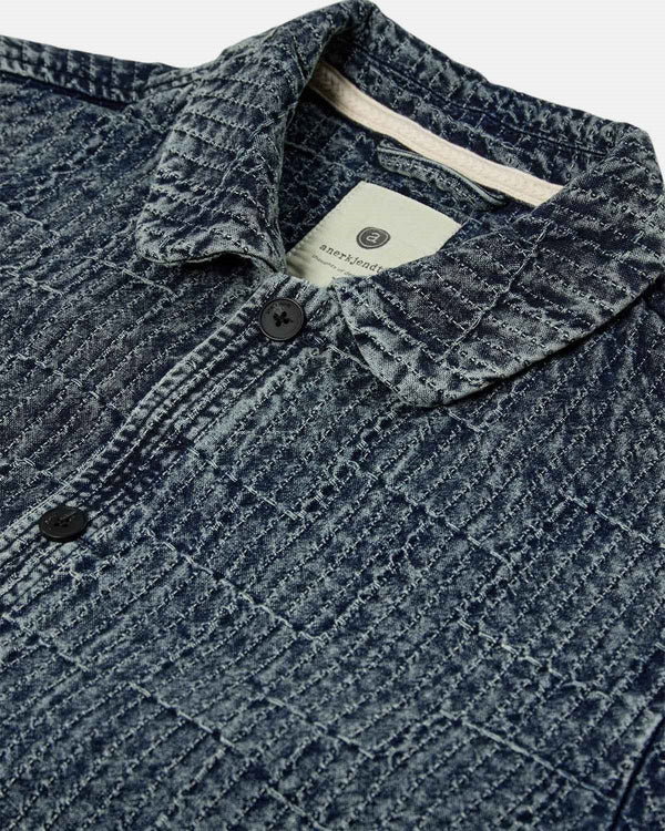 ANERKJENDT - AKOSCAR WASHED INDIGO - SKY CAPTAIN