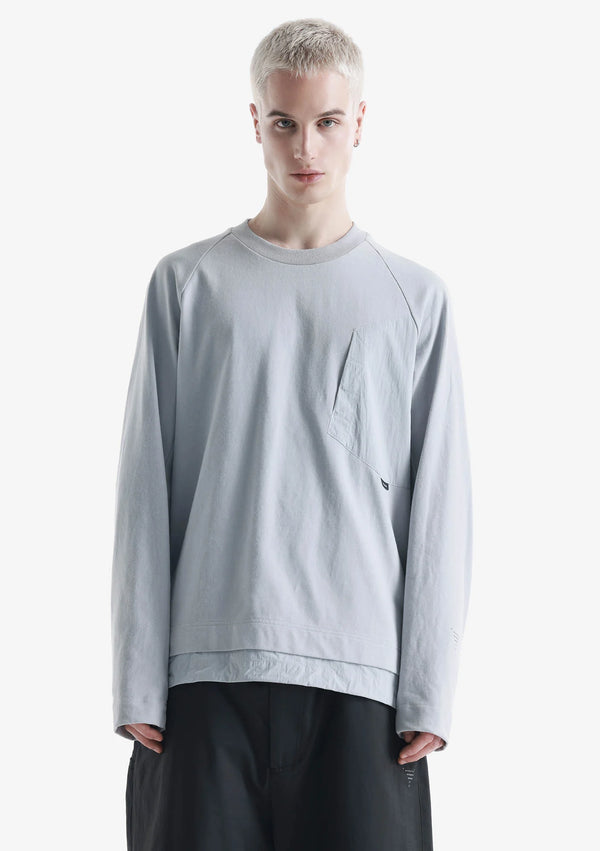 KRAKATAU - FM113 FALCON JERSEY SWEATSHIRT LIME STONE