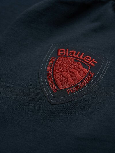 BLAUER - TASLAN POCKET T SHIRT KERR NAVY