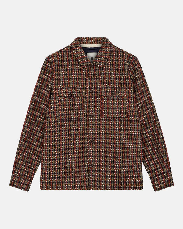 ANERKJENDT - OSCAR NEW MULTI OVERSHIRT TIGER´S EYE