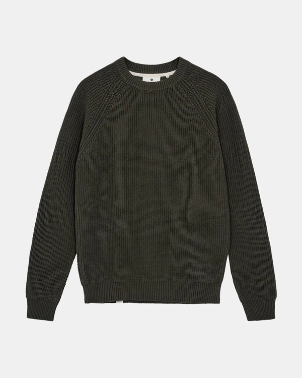 ANERKJENDT - AKSUNE PATENT KNIT - FOREST NIGHT