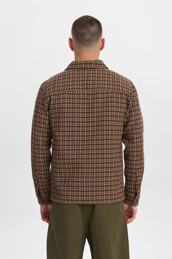 ANERKJENDT - OSCAR NEW MULTI OVERSHIRT TIGER´S EYE