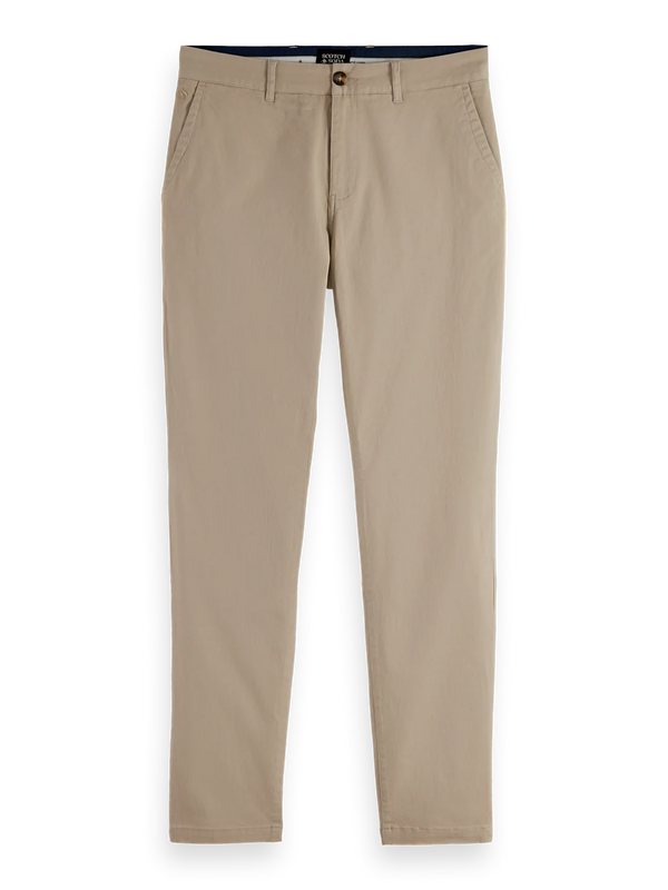 SEASONAL ESSENTIALS STUART SLIM CHINO PLAZA TAUPE