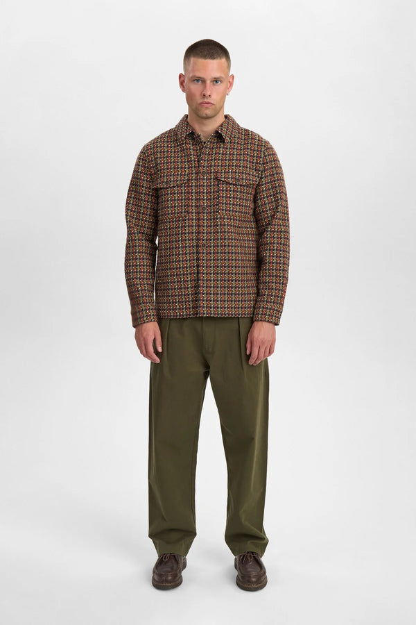 ANERKJENDT - OSCAR NEW MULTI OVERSHIRT TIGER´S EYE
