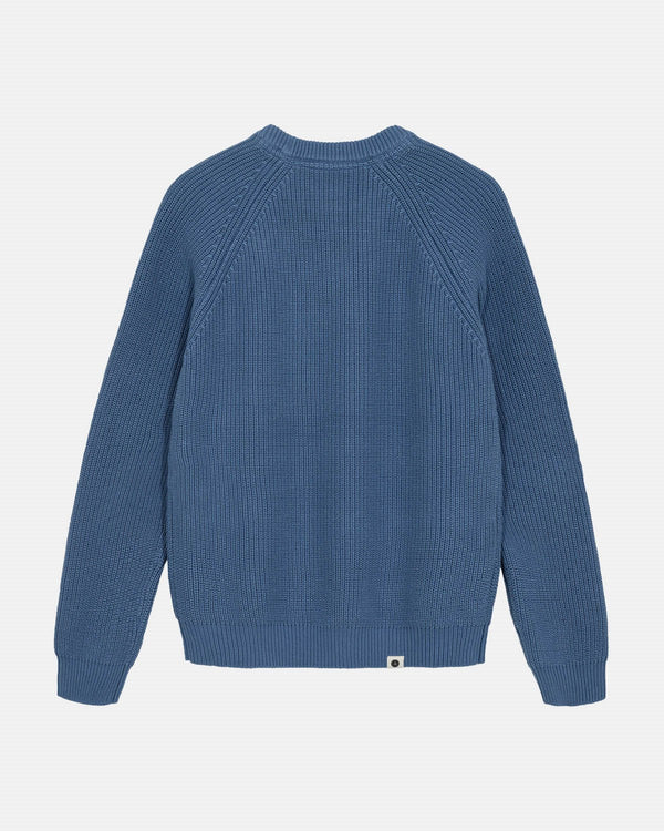 ANERKJENDT - AKSUNE PATENT KNIT - COPEN BLUE