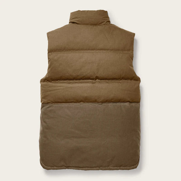 FILSON - DOWN CRUISER VEST DARK TAN