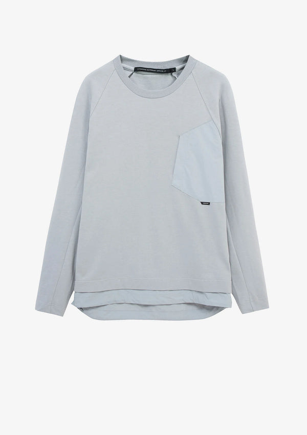 KRAKATAU - FM113 FALCON JERSEY SWEATSHIRT LIME STONE