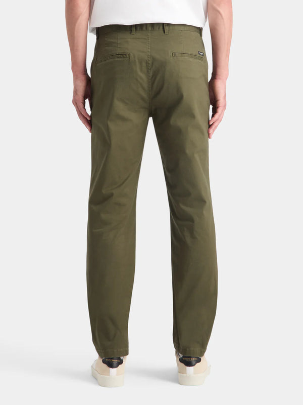 SCOTCH & SODA - SCOTCH & SODA - SEASONAL ESSENTIALS STUART SLIM CHINO KHAKI