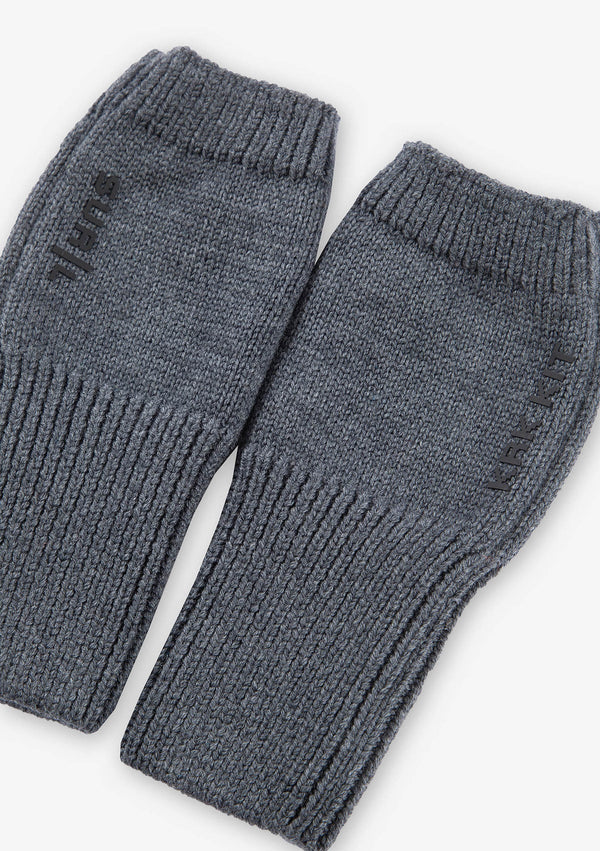 KRAKATAU - PU93 FINGERLESS GLOVES GREY MELANGE