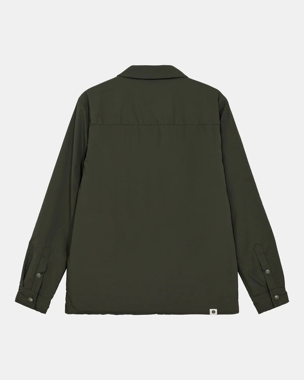 ANERKJENDT - AKOSCAR NYLON PADDED JACKET - FOREST NIGHT