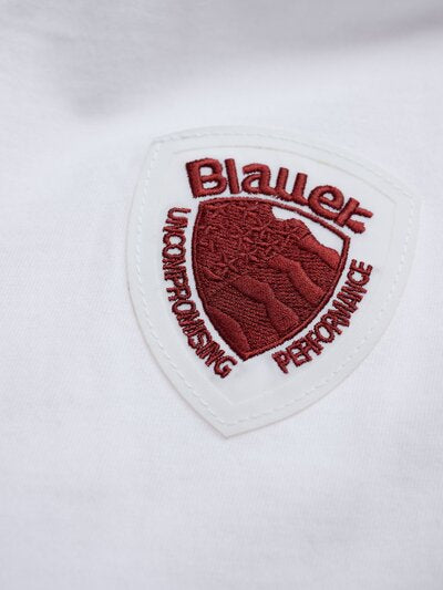 BLAUER - TASLAN POCKET T SHIRT KERR WHITE