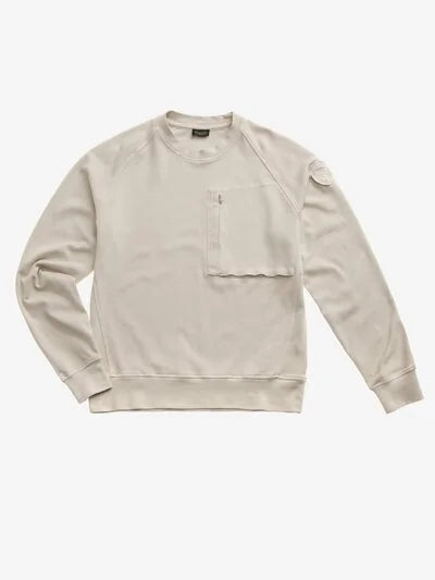 BLAUER - CAMDEN CREW NECK SWEATSHIRT GREY FOG