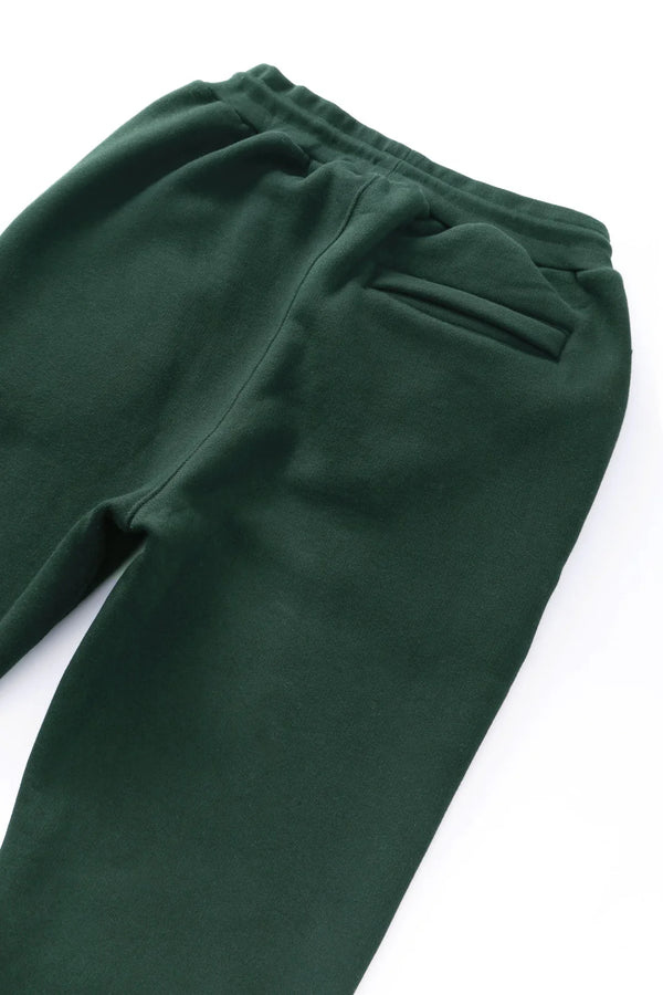 POWER GOODS - SUPER-WEIGHT SWEATPANTS FOREST GREEN