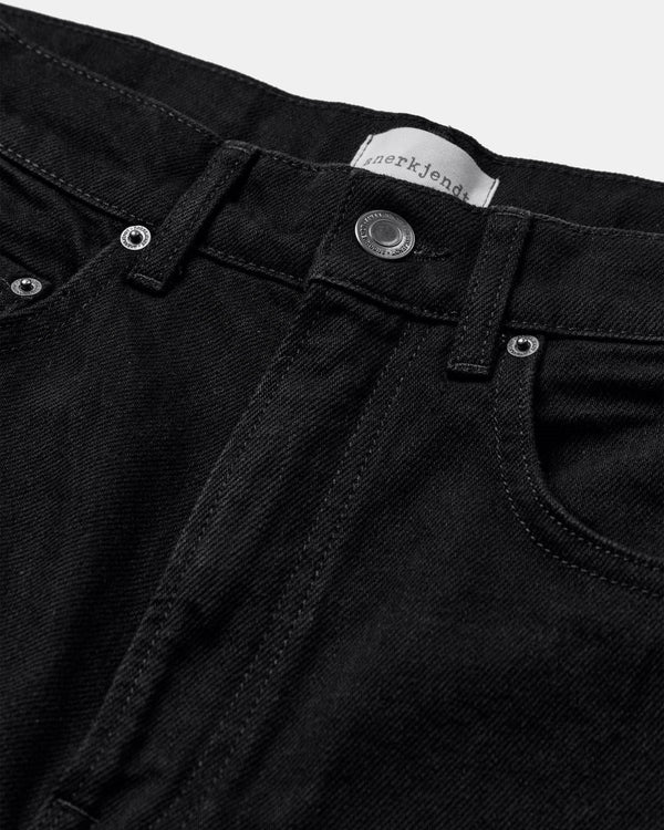 ANERKJENDT - AKJUSTIN JEANS - 8001 TRUE BLACK - TRUE BLACK