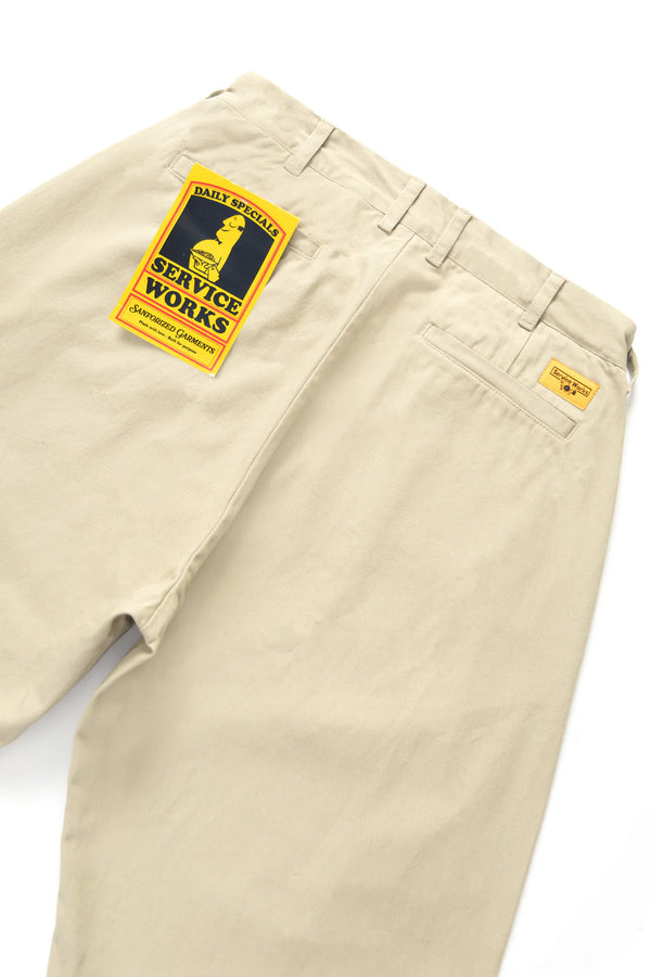 SERVICE WORKS - DRILL PART TIMER PANT (KHAKI)