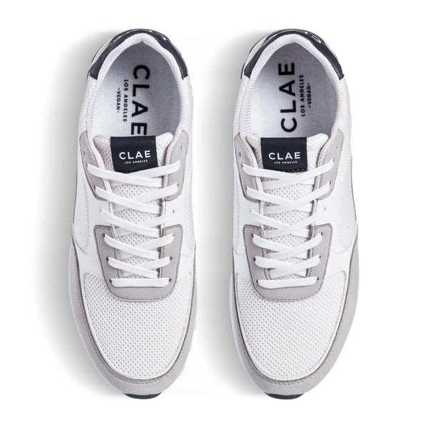 Clea Footwear - Joshua (Microchip White Navy)
