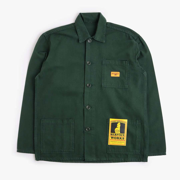 Service Works Coverall Jacket Forest Green