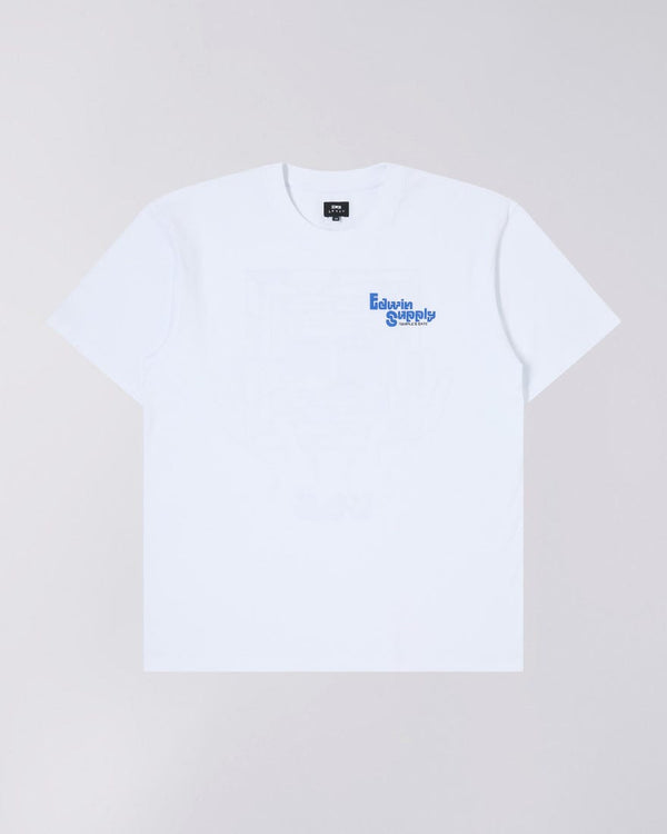 Edwin Temple Gate T-shirt White