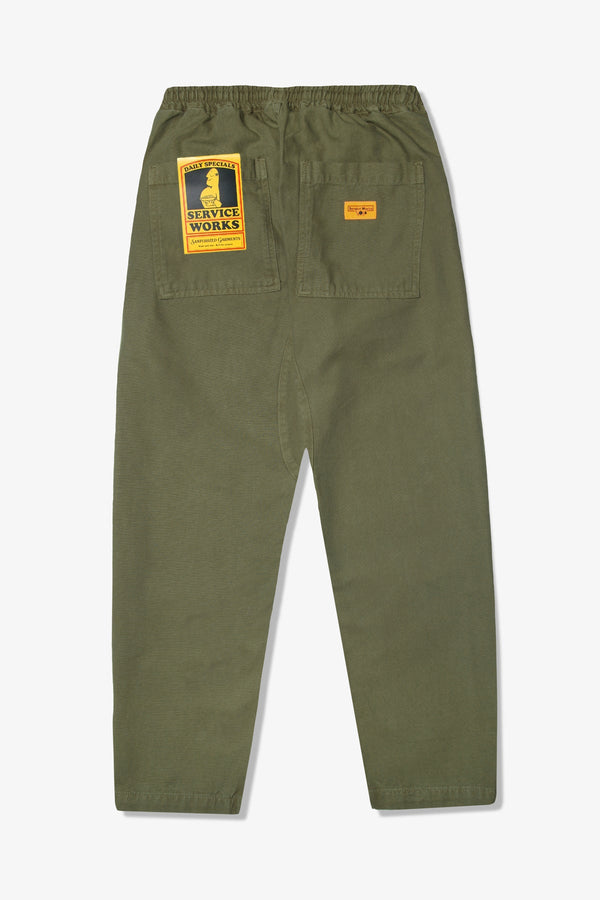 Service Works Canves Chef Pants Olive