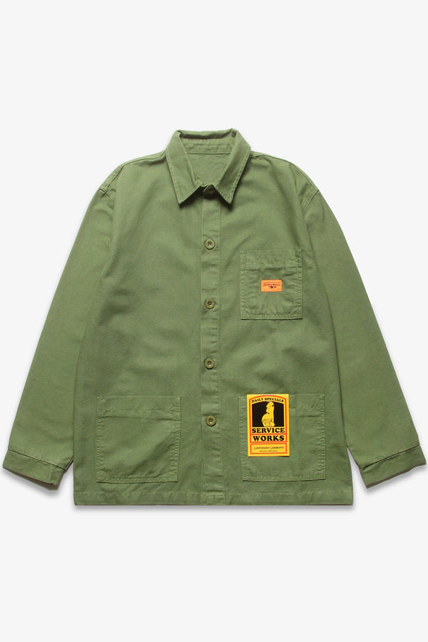 Service Works Coverall Jacket Olive