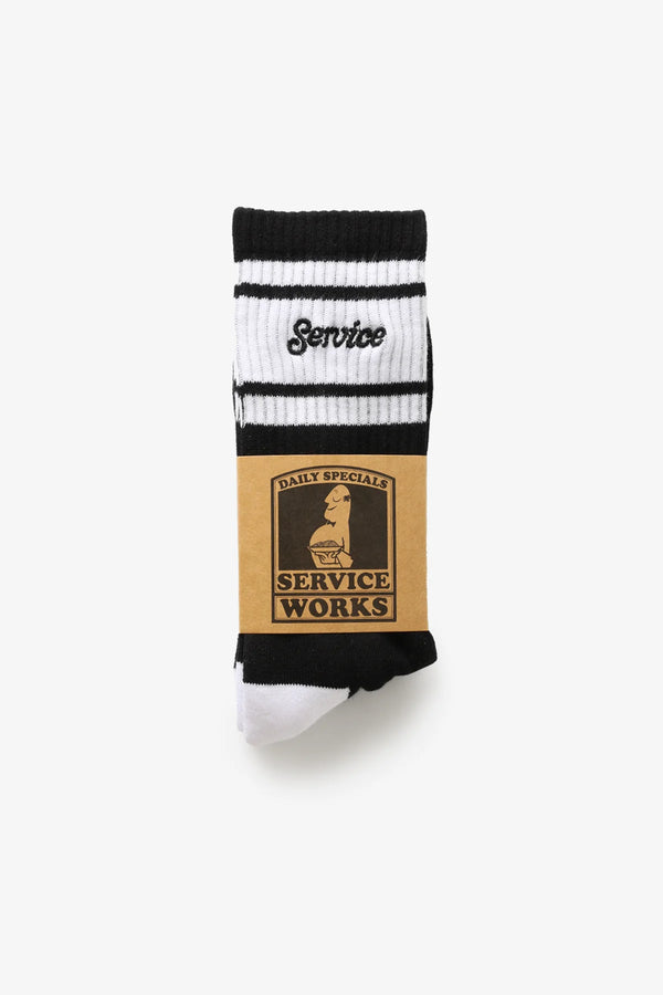 Service Works - Logo Ranger Socks (Black)