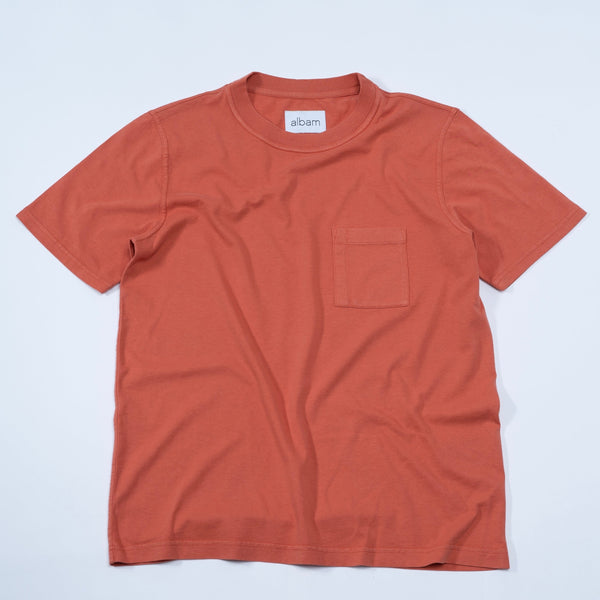 Albam Workwear T-Shirt in Burnt Orange