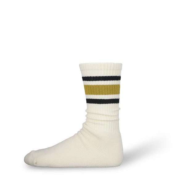 Decka 80's Skater Socks - Yellow