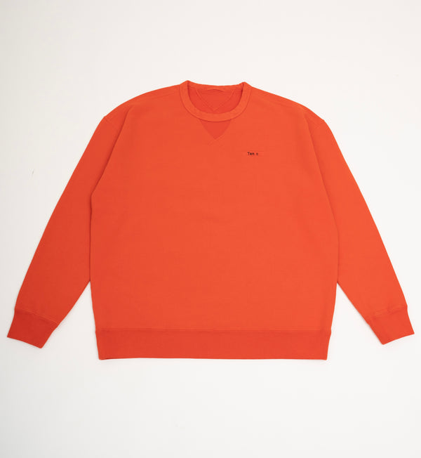 Ten C Garment Dyed Cotton Sweatshirt