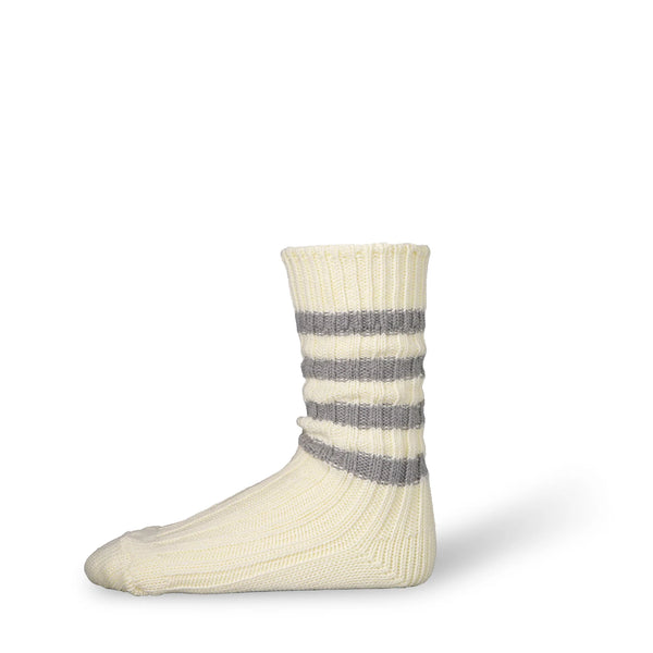 Decka Heavyweight Socks Stripes - Grey